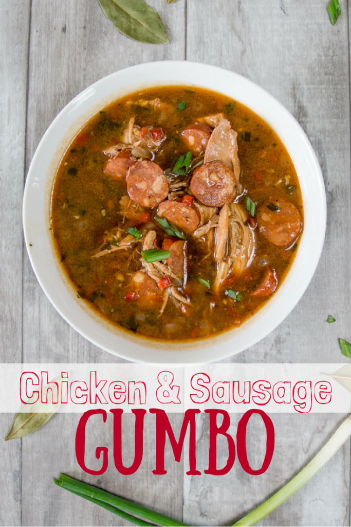 Delicious chicken and sausage gumbo anyone can make. It all starts with a flawless oven roux and ends with chicken and sausage gumbo goodness!