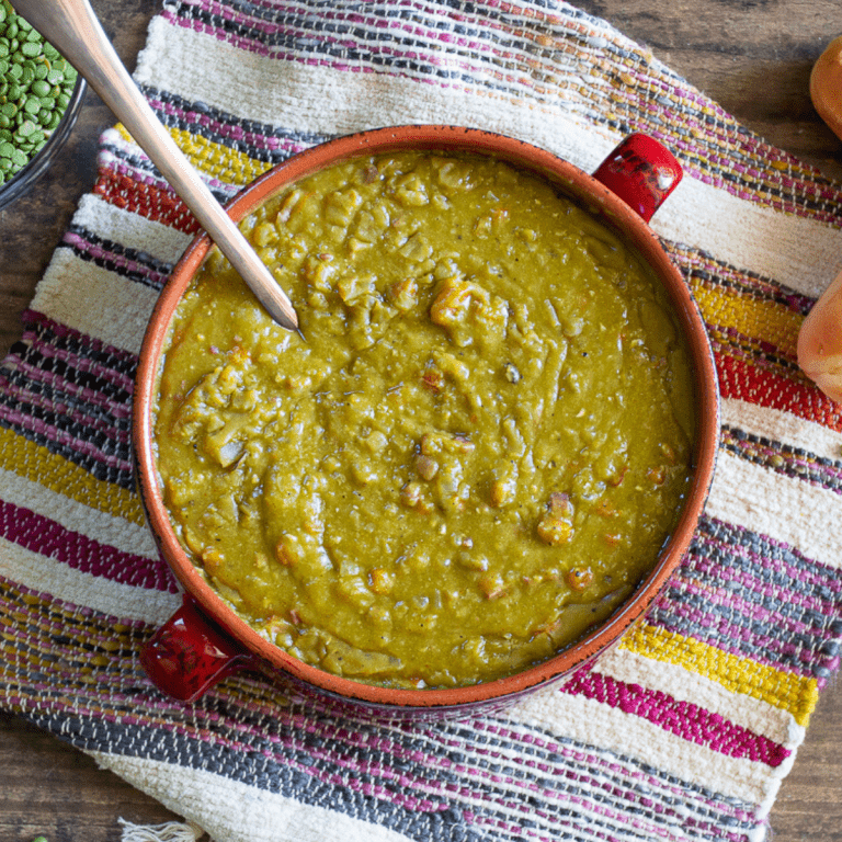 This is my absolute favorite split pea soup recipe - the most delicious in the universe!