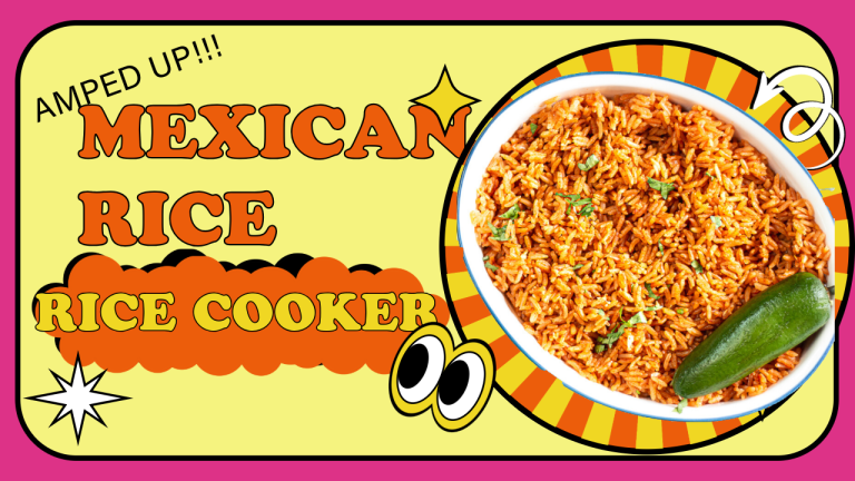 Amped Up Mexican Rice Recipe using a Rice Cooker